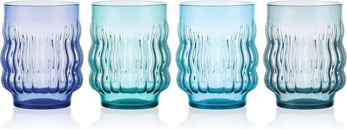 Waves colorful optic stackable - waves,