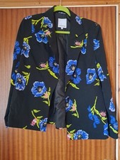 Stylish H by Henry Holland Floral Jacket, Size 14, New Without Tags