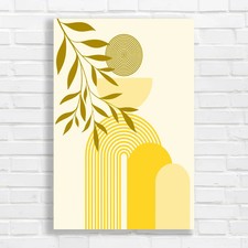 Modern Botanical Abstract