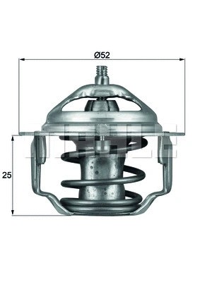 Thermostat coolant fits - thermostat,