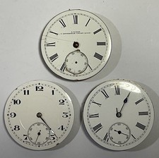 3 X Pocket Watch Movements