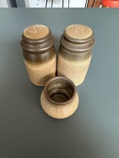 Rare Denby Romany Pattern Salt