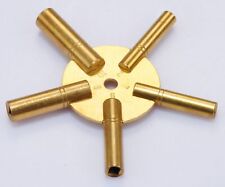 Clock Spider Keys Brass