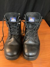 Mens Size UK 6 Black Boots Himalayan Steel Toe Cap