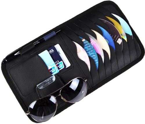 Car sun visor organiser pouch - sun,
