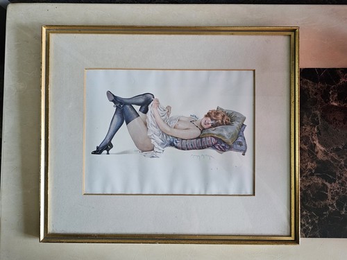 Art deco maurice milliere you - art,