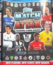 Match Attax Trading Card Collector Binder and Cards 2011/2012