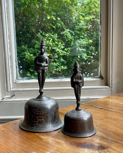 Antique pair indian - of, temple
