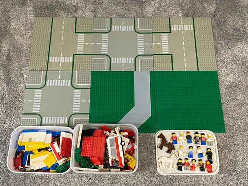 Vintage lego and minifigures - vintage, minifigures,4