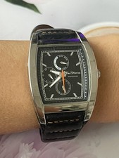 Watch Ben Sherman Mens Rectangular Leather Strap Vintage  R356A 705