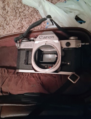 Canon silver 35mm slr - canon,