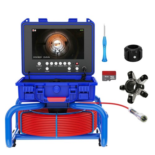 Screen 2mp sewer pipe drain - screen,