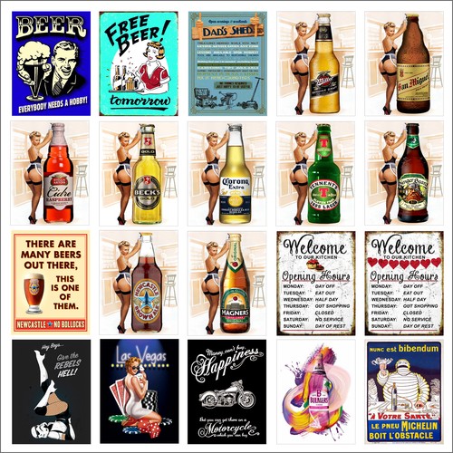 Various retro tin metal - tin,