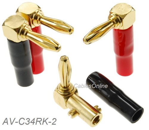 Pair gold plated right - gold,
