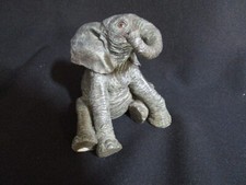 Lovely Vintage The Herd No 3112 Slide  Martha Carey Elephant Figurine