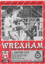 Mar 88 WREXHAM v EXETER CITY