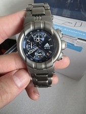 Adidas Titanium Chronograph watch. 