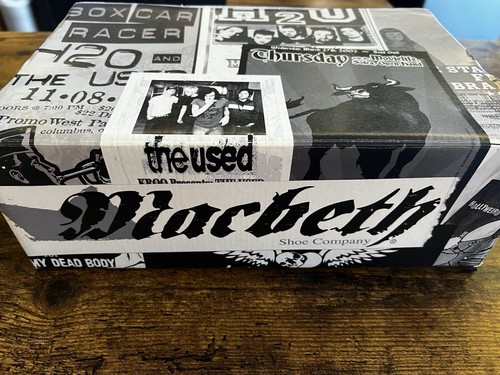 Macbeth shoe box only - box, tom