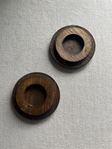 Wooden tealight candle - tealight,