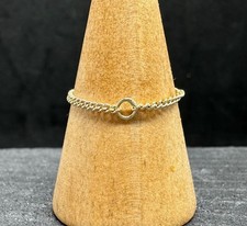 New 9ct Gold Chain Ring |