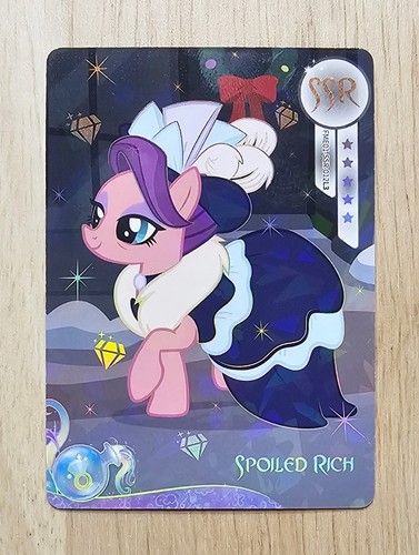 Little pony card spoiled - pony,