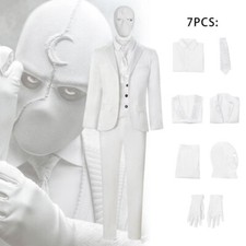 Cosplay Moon Knight Marc Specto Costume Halloween Superhero Suits Mens Outfits