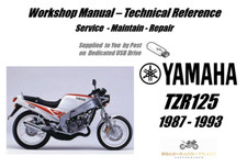 Yamaha TZR125 TZR 125 Service