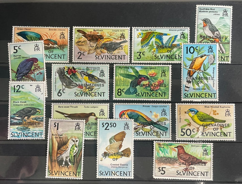 Vincent 1970 birds mnh - birds,