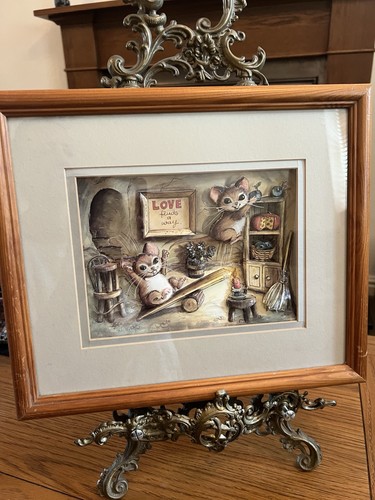 Vintage otto 3d decoupage - vintage,