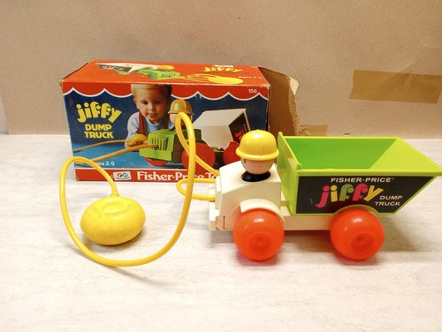 1970 fisher price jiffy dump - fisher-price,