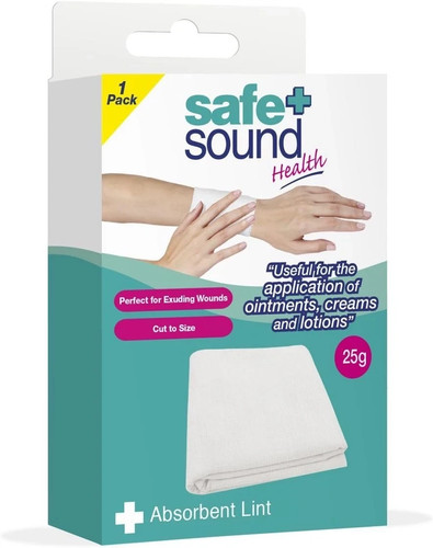 Safe sound lint 25gm - &,