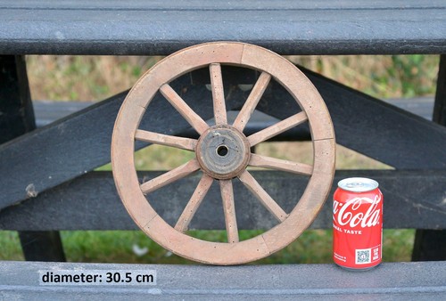 Vintage old wooden cart - , wagon