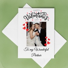 Personalised Valentines Card