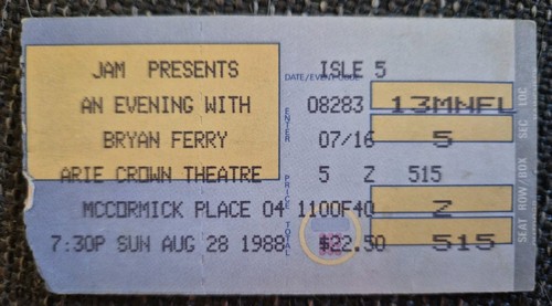 Bryan ferry 1988 bete - 1988,