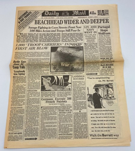 Daily mail years d day - '60,