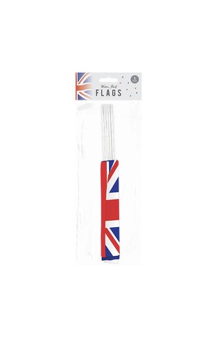 Union jack flags 5 pack - union,