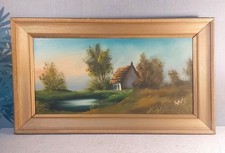 Signed Mid-Century Oil