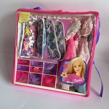 Vintage 1999 Barbie Accessory Shoulder Bag Rare  in Box Used Including Outfits