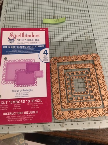 Spellbinders fleur lis - spellbinders, fleur-de-lis