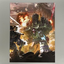 IMPERATOR TITAN TITANDEATH HORUS HERESY ART PICTURE POSTER WARHAMMER 40,000 40K