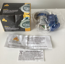 OVIA GU315SC 240V 50W Fixed Downlight GU10 Pre Wired (Chrome) - Unused in Box