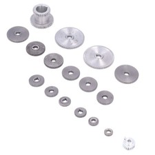 17Pcs/Set Gear Milling Cutter