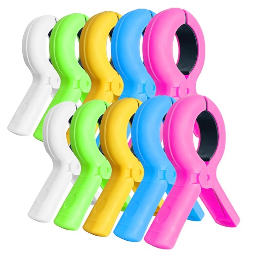 Beach towel clips - towel,