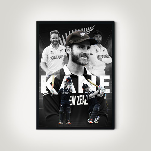 Kane williamson cricket poster - kane,