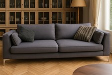 Sofa.com Grey Charcoal Sofa In Good Condition Collection Only