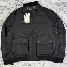 BELSTAFF Mens Black Waxed Base