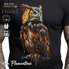 Owl Mens Tshirt Nature T-Shirt
