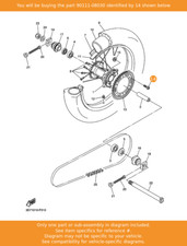 YAMAHA Bolt,hex. Socket