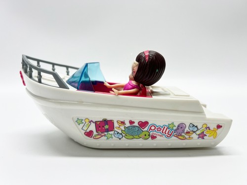 Polly pocket speed boat - boat, and