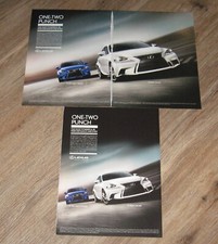 LEXUS Car AD 2016 IS 200t F Sport IS 300 AWD F Sport magazine pgs advertisements